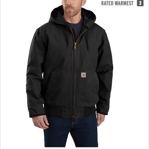 NWT Carhartt J130-M black men’s jacket in size XL